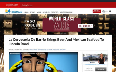 La Cerveceria De Barrio Brings Beer And Mexican Seafood To Lincoln Road