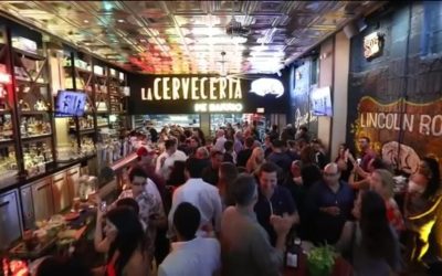 Mexican chain La Cervecería de Barrio hosts opening night party on Lincoln Road, @decodrive got a taste
